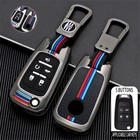 Zinc Alloy Car Key Fob Case Cover For Chevy Camaro Cruze Equinox Malibu Buick GM