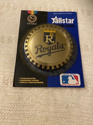 Royals Stainless Steel Grille Badge Cal Custom AllStar Emblems 1983