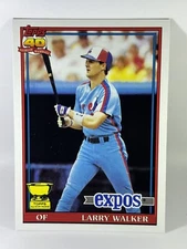 2011 Topps #60YOT-99 Larry Walker 60 Years of Topps Expos NM