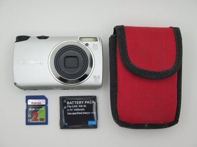 Canon PowerShot A3300 IS Digital Camera Silver 16 MP Tested