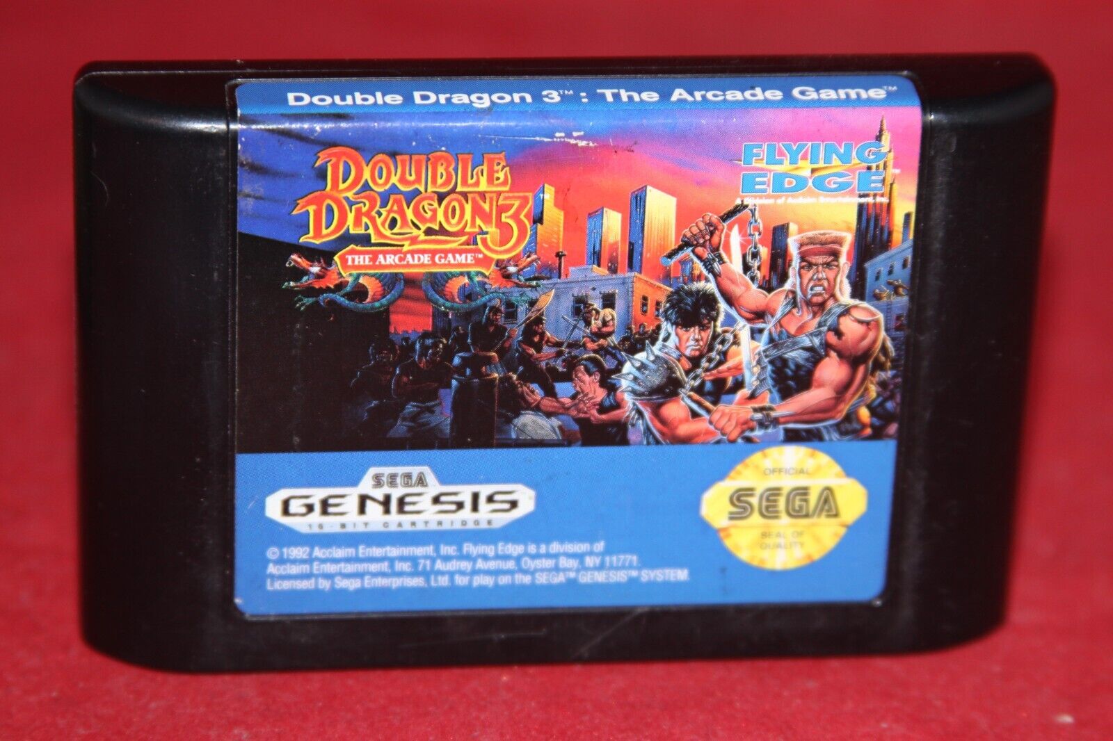 Double Dragon III The Arcade Game Sega Genesis