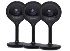 Geeni Look 3 Pack 720p Smart Wi-Fi Security Camera System with Voice Control