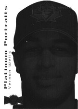 2000 Metal Platinum Portraits #9 PP Vernon Wells Toronto Blue Jays