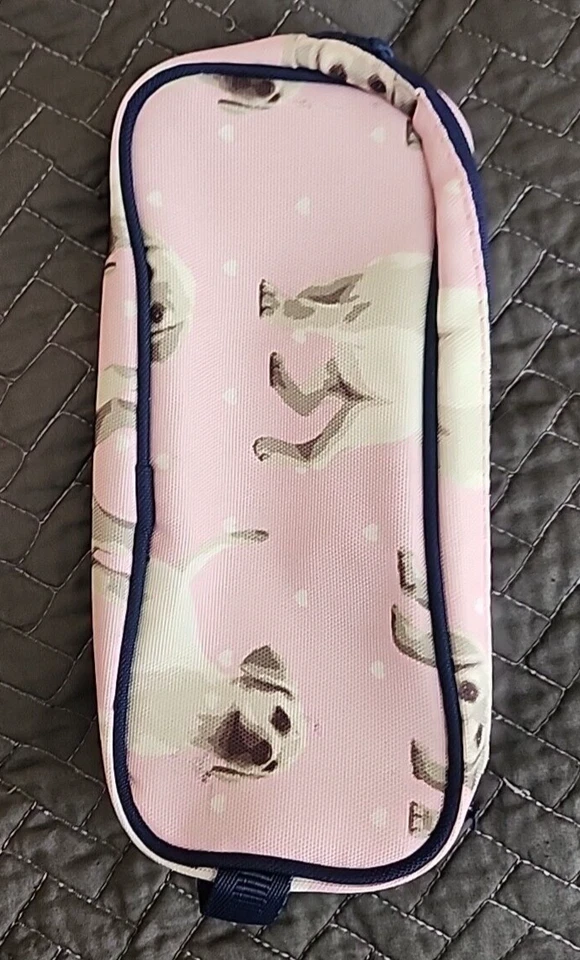 Estuche para lápices Pottery Barn Kids amarillo laboratorio perro rosa Foto 2 de 4