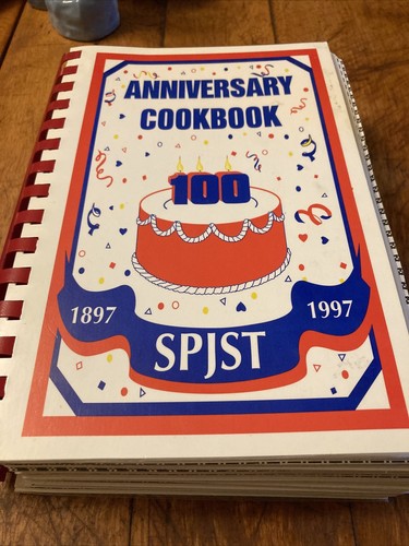 100 Year Anniversary Cookbook Temple Texas Slavonic Order Of Texas SPJST