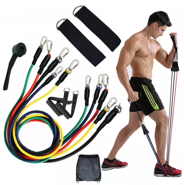 BEST SELLING KIT IN ALL OF EBAY 1000s of exercises RESISTANCE BANDS