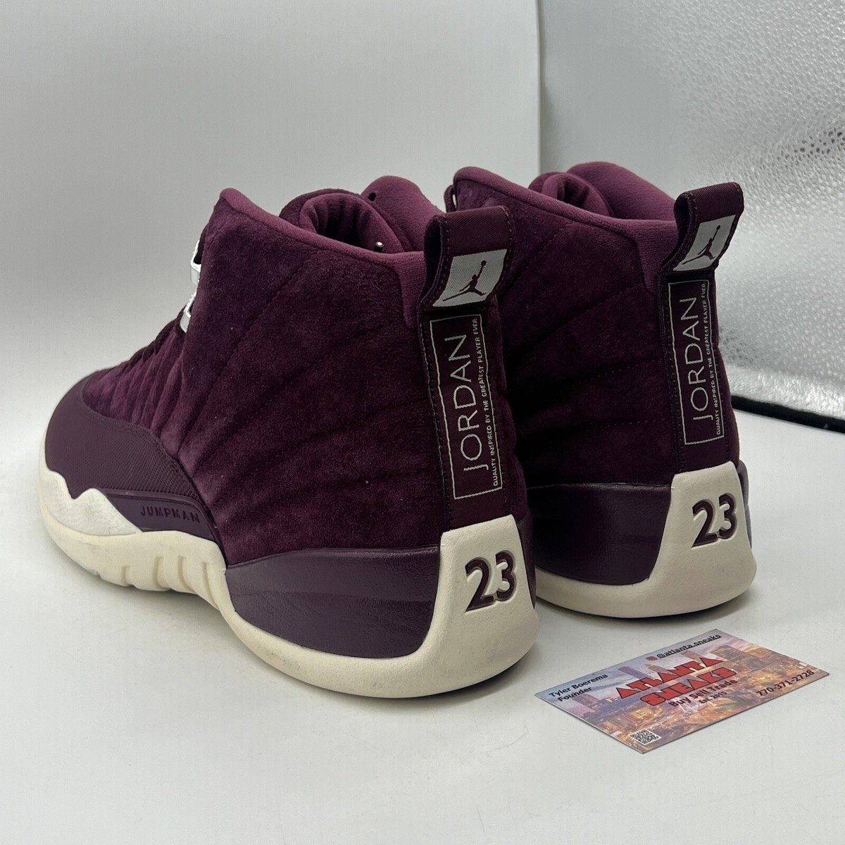 Size 14 - Air Jordan 12 Retro Bordeaux for sale online | eBay