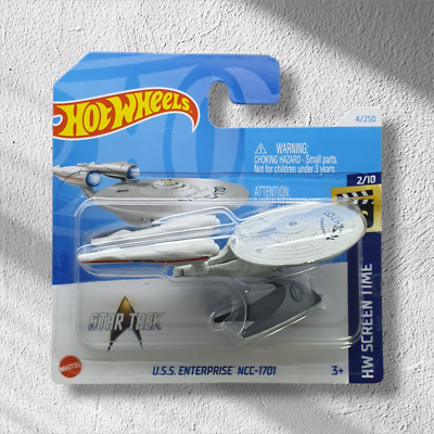 HOT WHEELS U.S.S. ENTERPRISE NCC-1701 4/250 HW SCREEN TIME 2/10 MATTEL NEU & OVP