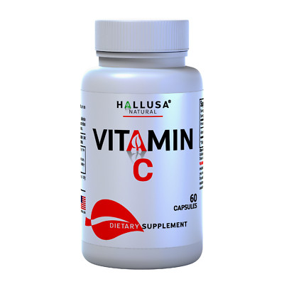 Vitamin C Capsules 1000mg - Healing, Immune & Antioxidant Support - 60 Count