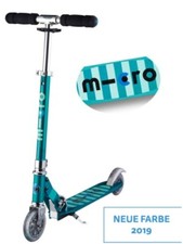 Micro Scooter Sprite petrol gestreift