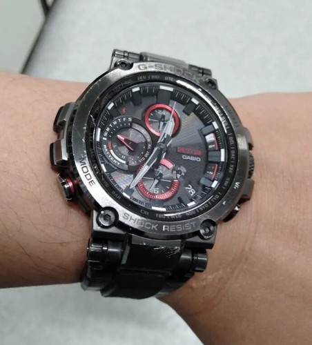 Casio G-Shock MTG Tough Solar Radio Controlled Bluetooth Watch - MTG-B1000B-1  | eBay