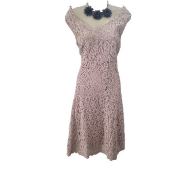 house of cb soft pink floral lace back maxi dress House of CB Seren Vintage Cream Floral Lace Back Maxi Dress main image 0