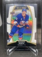2019-20 UD Upper Deck Allure Hockey White Rainbow Matthew Barzal #59 Islanders