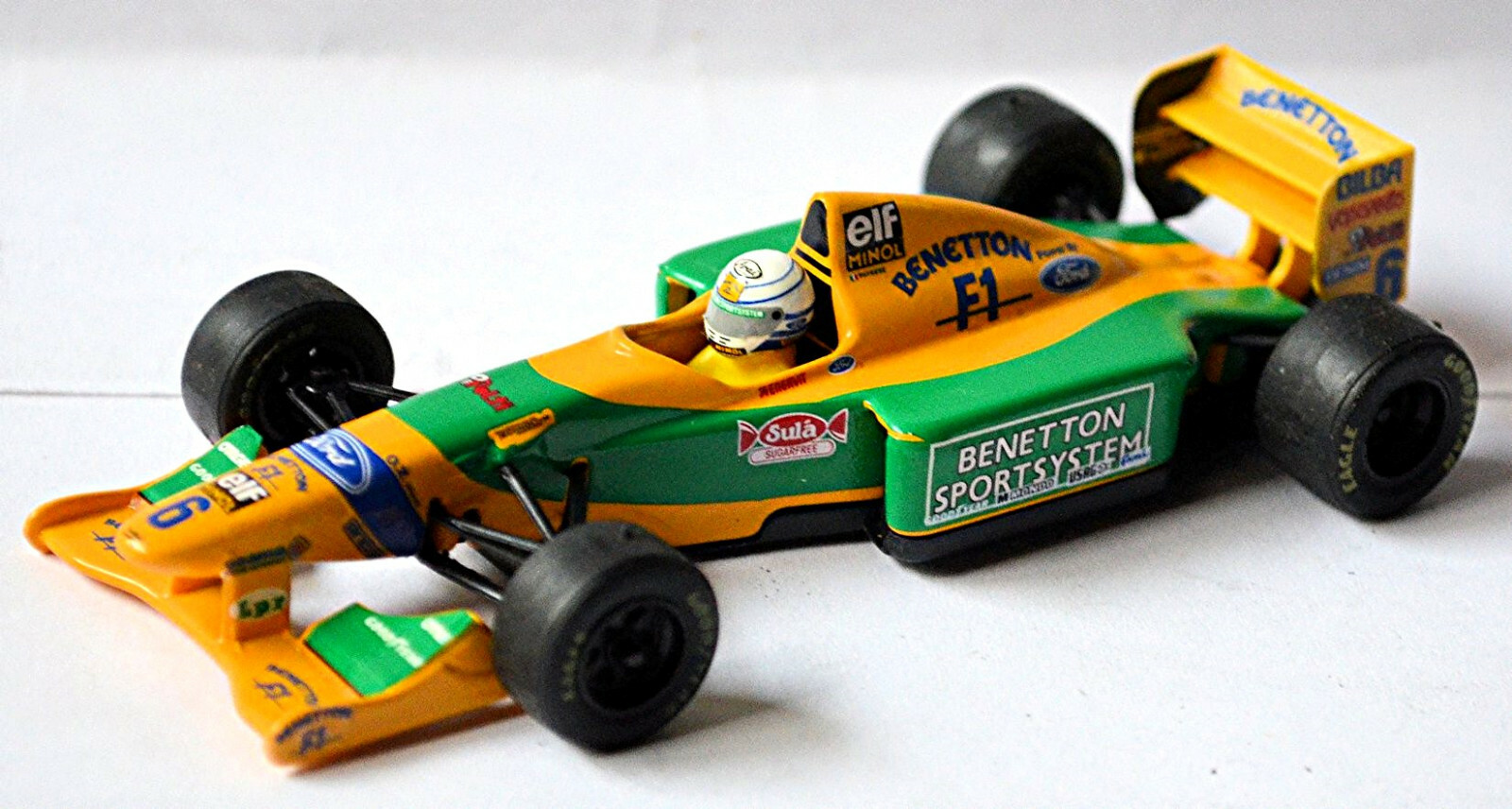 Benetton Ford B192/93 Benetton Sportsystem Formula1 1993 #6 Ricardo Patrese 1:43