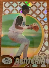 1998 Topps Tek #46 Pattern #88 Edgar Renteria Florida Marlins