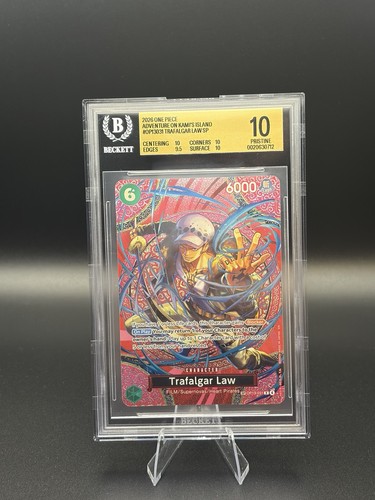Trafalgar Law (SP Card) graded BGS 10 for sale on eBay