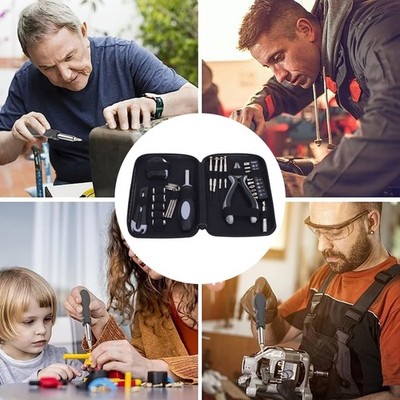 Mini Werkzeugset Für Zuhause Reparatur Werkzeugkoffer Schraubendrehersatz Neu