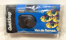 FujiFilm QuickSnap Outdoor 15 Exp Camera Van de Kamp  s Promo Sealed Exp 01/2001