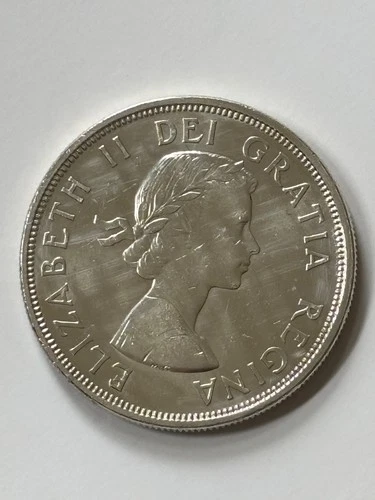 1964 CANADIAN SILVER DOLLAR Charlottetown Centennial Brilliant Uncirculated