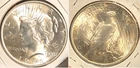 1923 P Peace Dollar, BU Mint STATE, Gorgeous Luster, Some Toning SILVER COIN 90%