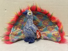 New w/Tags*Ty Beanie Baby Flashy the Peac*ck
