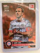 2025-26 Topps Now Bundesliga Orange Foil /25 Harry Kane Fastest to 100 Goals 89