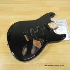 Fender Custom Shop Ltd Ed 57 Relic Stratocaster Body Vintage Black Nitro Strat