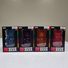 Schylling NeeDoh Gummy Bear Full Set Sealed Lot of 4 Viral Squishy Toys