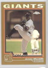 2004 Topps Chrome Gold Refractor Jerome Williams #323 0q4