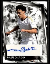 2024 Leaf Soccer AUTO Paulo Iago