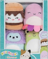 Micromallows Squishmallows Original 4-Pack Luciano Carmelita Wendy Jeanne