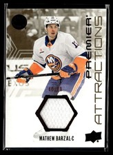 2024-25 Upper Deck Premier Attractions Jersey Mathew Barzal 40/99 New York