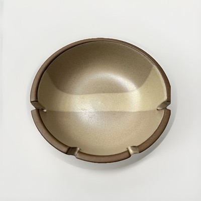 Vintage Heath Ceramics Ashtray Large 8  4 Slot Sandalwood Matte Beige/Tan Glaze