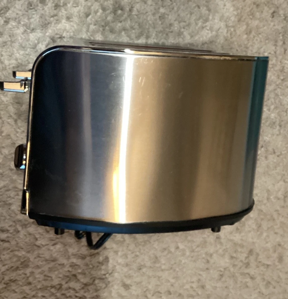 Krups KH734D50 1500W Wide-Slot Toaster Bread Bagels - Silver - Image 4 of 4