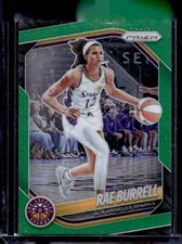 2025 Panini Prizm WNBA #25 Rae Burrell Green Prizms