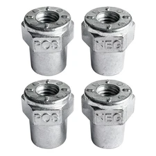 3/8-16 Thread Female Zinc Battery Terminal Post Adapter Battery Charging Pos