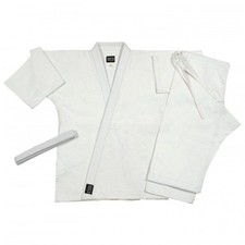 SINGLE WEAVE JUDO SETS with white belt White