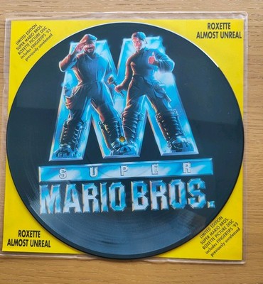 Roxette Almost Unreal Picture Disc 12'' Vinyl Super Mario Bros Soundtrack 90s