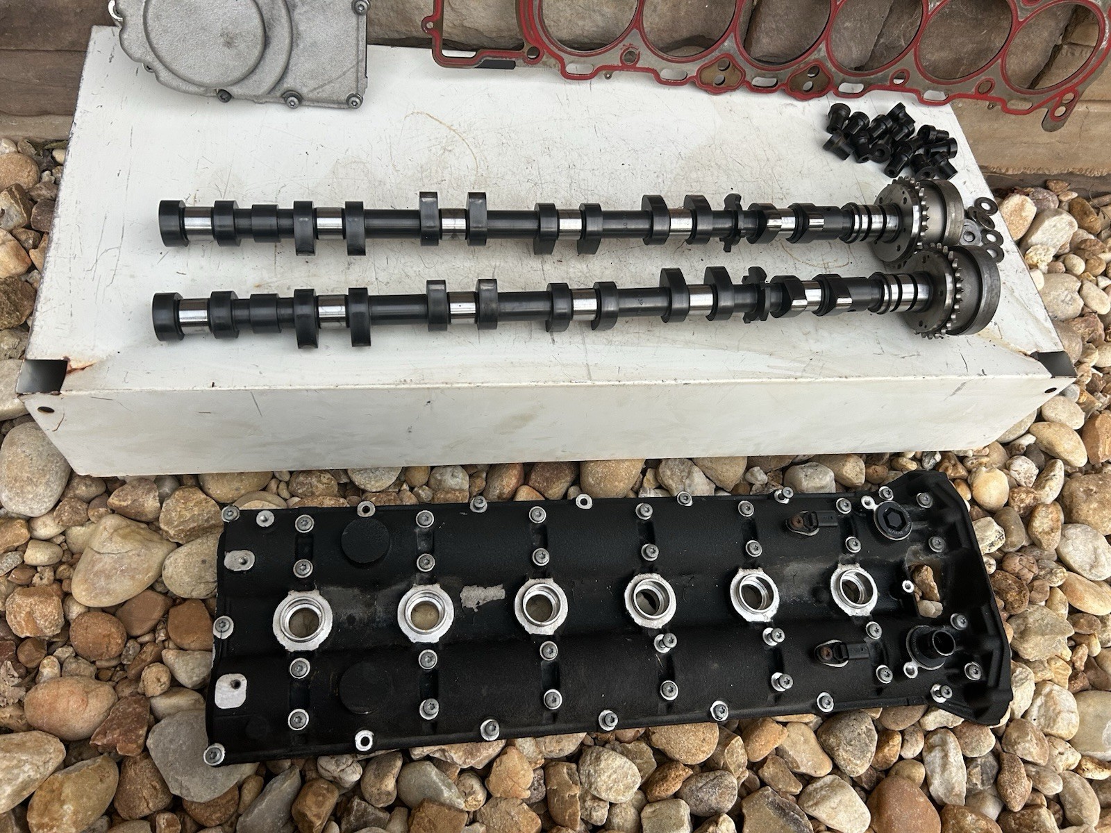 Lamborghini Aventador Left Side Cylinder Head . + Everything Else In Photos