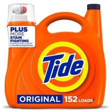Tide Liquid Laundry Detergent Original 170 fl oz 152 Loads New