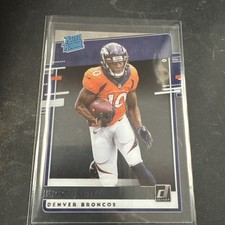 2020 Panini Chronicles #RR-JJ Jerry Jeudy Clearly Donruss Rated Rookie