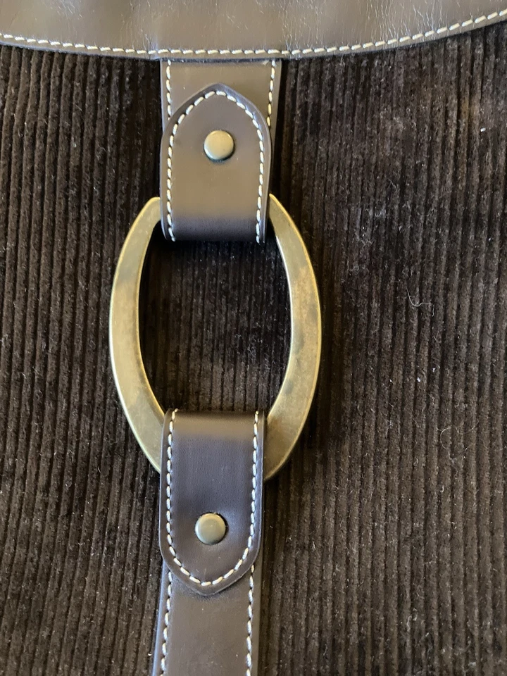 Maxx New York Brown Corduroy  Shoulder Bag - Image 4 of 4