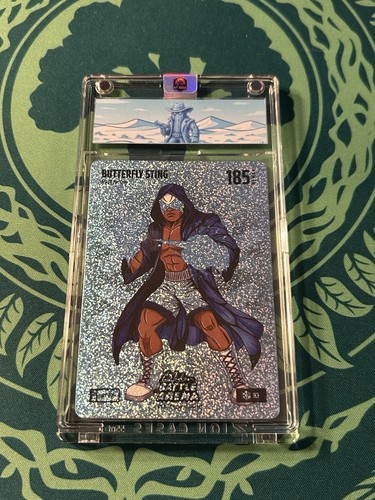 Muhammad Ali BUTTERFLY STING Blue Ice Icon Foil SSP Bo Jackson Battle Arena 2026
