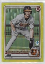2020 Bowman 1st Edition Yellow Foil 1/75 Adam Hall #BFE-90 0e3u