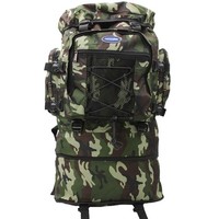 Trekking Rucksack Wanderrucksack Outdoor Camping Reiserucksack Armmy Armee 80L