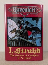 Ravenloft I, Strahd P.N. Elrod TSR 1993 1st Edition First Printing Hardcover DJ