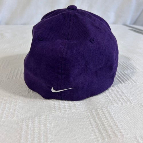 Kansas State Wildcats Nike Team Stretch Fit Hat Cotton Stretch Purple - Picture 4 of 10