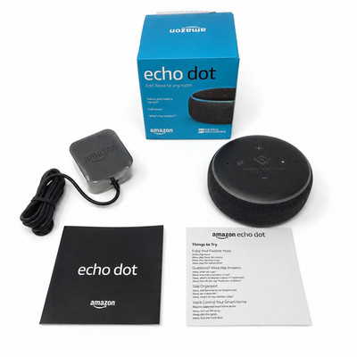 Amazon Echo Dot 3rd Gen C78MP8 Charcoal Alexa Smart Speaker New Open Box