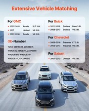 US Car Alternator 11252, Fit US Buick Enclave Base 3.6L 2012-2013, Chevy Tra