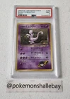 Rocket's Mewtwo No. 150 - Japanese Gym 2 *PSA 9 - MINT* Holo Card *W/ 2x SWIRLS*